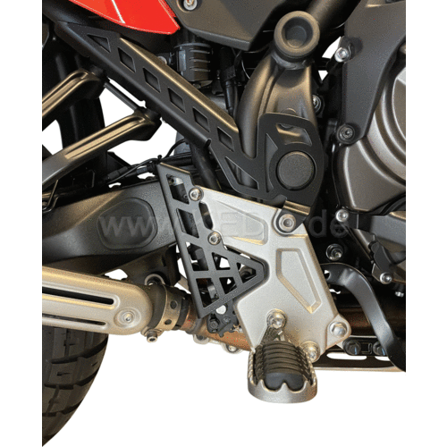 Kedo Cubierta para Cilindro Maestro de Freno Trasero HD Yamaha Ténéré 700 | Revestido Negro