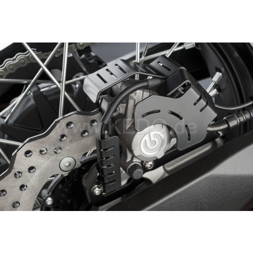 Kedo Coperchio di Protezione per Pinza Freno Posteriore Yamaha Ténéré 700 | Nero