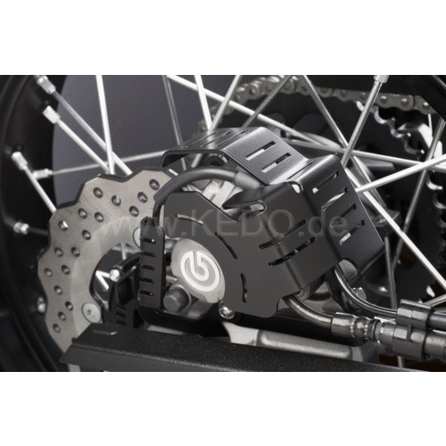 Kedo Beschermkap voor Remklauw Achter Yamaha Ténéré 700 | Zwart