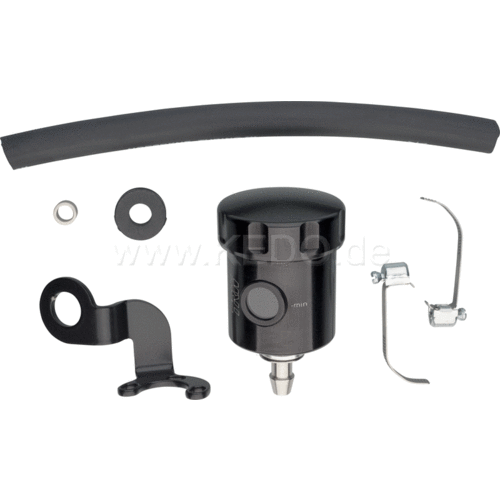 Kedo Depósito Líquido Frenos Trasero Aluminio Yamaha Ténéré 700 | Negro