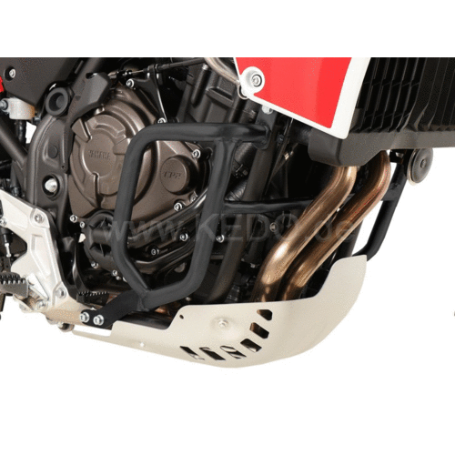 Kedo H&B Protector de Motor/Defensa de Motor Yamaha Ténéré 700 | Negro