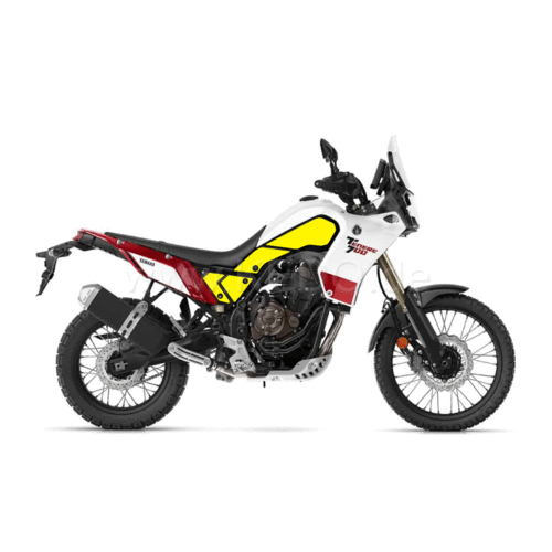 Kedo Schutzaufklebersatz Yamaha Ténéré 700 | Matt Schwarz