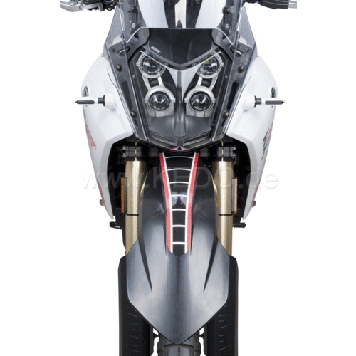 Kedo Adhesivo Guardabarros Delantero Yamaha Ténéré 700 | Rojo, Blanco, Negro