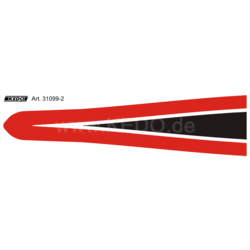 Adesivo Parafango Anteriore Yamaha Ténéré 700 | Rosso Bianco