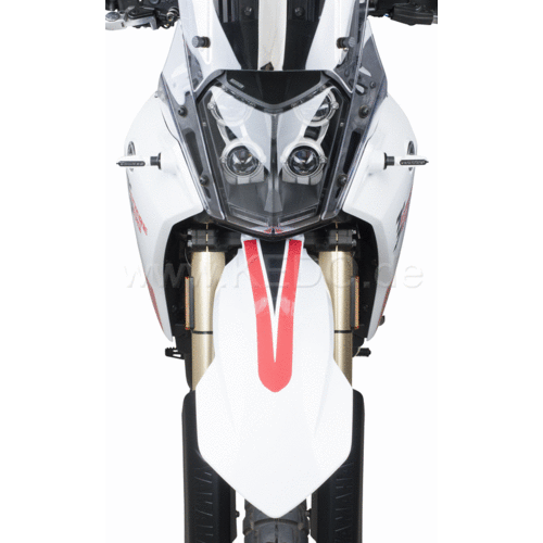 Kedo Adhesivo Guardabarros Delantero Yamaha Ténéré 700 | Rojo Blanco
