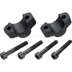 Handlebar Risers Yamaha Ténéré 700 | Black