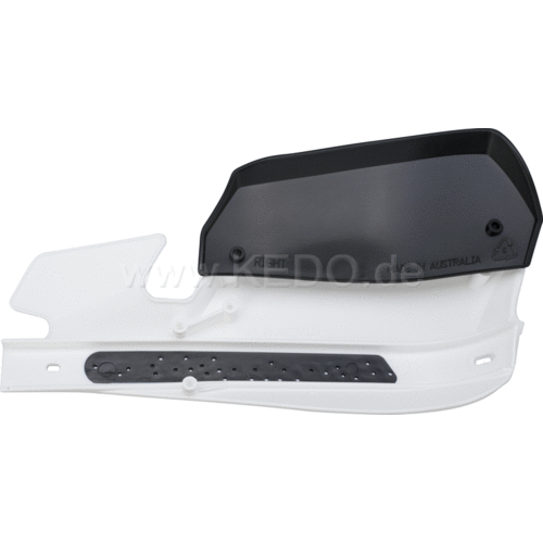 Kedo Barkbusters VPS Protector de Manos Shells Yamaha Ténéré 700 | Blanco