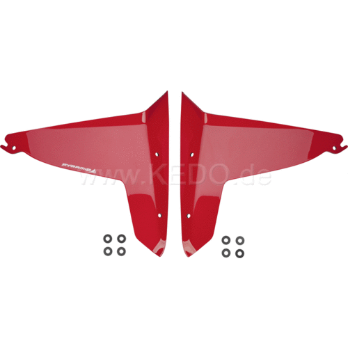 Kedo Panneau Latéral de Cockpit Yamaha Ténéré 700 | Rouge