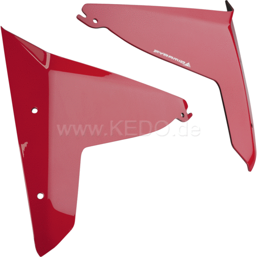 Kedo Pannello Laterale Pozzetto Yamaha Ténéré 700 | Rosso
