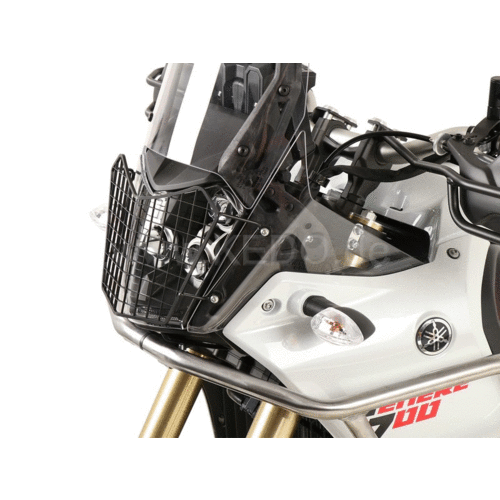 Kedo H&B Lampenschutz Yamaha Ténéré 700 | Schwarz, Pulverbeschichtet