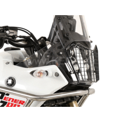 Kedo Protector de Faros H&B ​​Yamaha Ténéré 700 | Negro, con Recubrimiento en Polvo