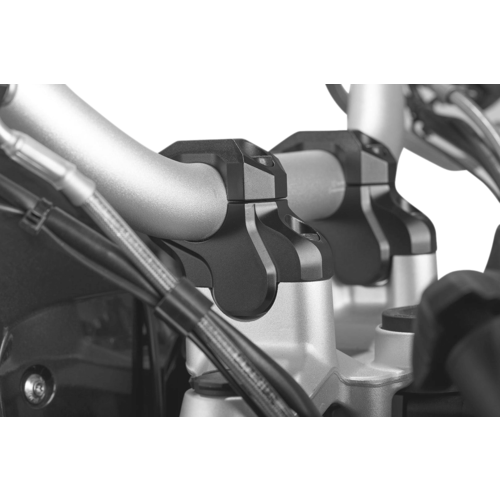 SW-Motech Stuur Achter BMW R 1200 GS/A ('13-'18)/R 1250 GS/A ('19-'22)/S 1000 R/XR ('17-'23) | Zwart, Geanodiseerd