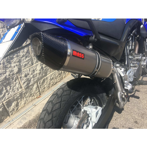 MASS OVAL TITAN TOP CARB Semi Completo 2in1 Con Échappement pour Yamaha XT 660 R ('04-'16) | (Choisir Une Option)