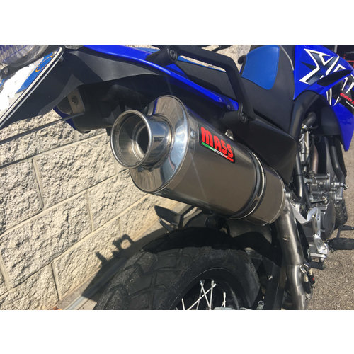 MASS OVAL TITAN Semi Completo 2in1 Con Auspuff für Yamaha XT 660 R ('04-'16) | (Option Wählen)