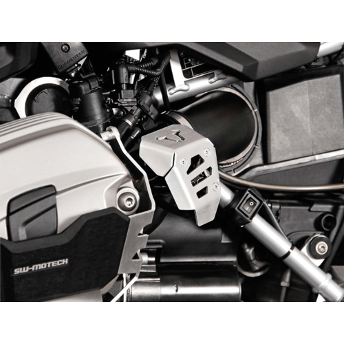 SW-Motech Protection de Potentiomètre BMW R 1200 GS ('08-'12)/R Nine T ('14-'22) | Argent