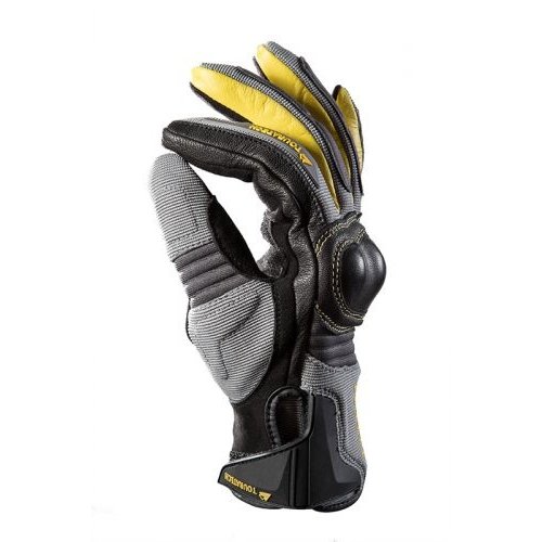 Touratech Gants Guardo Desert+ - Gris/jaune