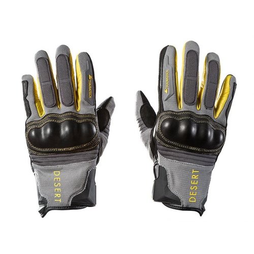 Touratech Gloves Guardo Desert+ - Grey/Yellow