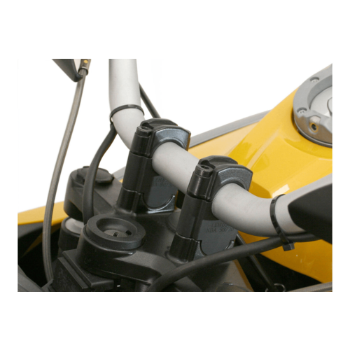 SW-Motech Handlebar Riser BMW R 1200 GS ('04-'13)/F 800 GS ('14-'19) | Black, Powder-Coated