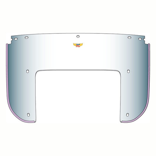 National Cycle Beaded 5-Bolt Lower Window | Choose Color