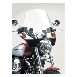 National Cycle Pare-Brise Street Shield Ex BMW/Honda/Indian/Kawasaki/KTM/Suzuki/Triumph/Yamaha/Moto Guzzi | Teinté Clair