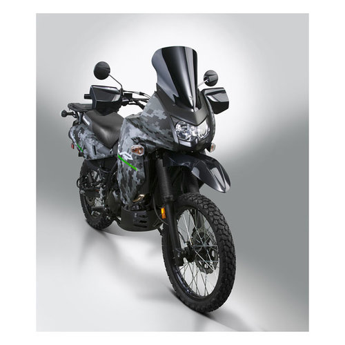 National Cycle Pare-Brise Vstream Sport pour Kawasaki KLR650 ('08-'18) | Teinte Foncée