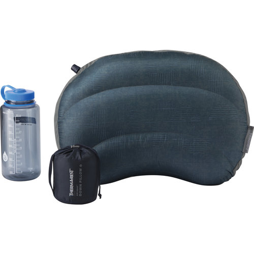 Therm-A-Rest Airhead Down Lrg Cuscino Navy Print