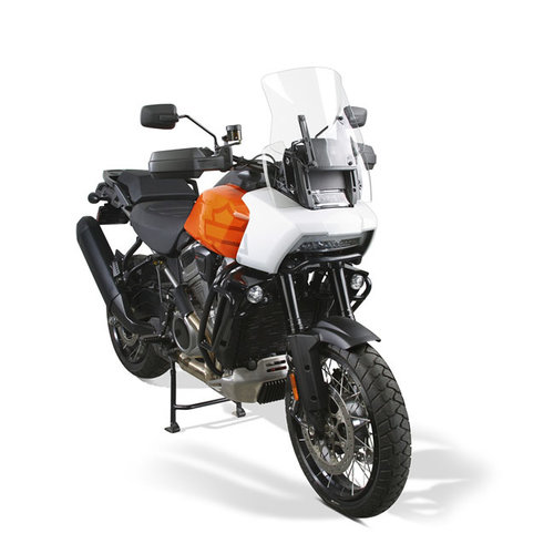 National Cycle Parabrisas Vstream Mid Plain Edge Transparente para Harley Davidson | Elija Tamaño