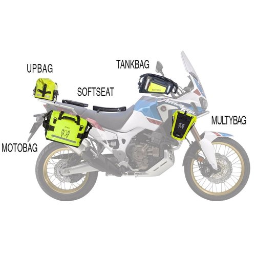 Amphibious Motobag II (Coppia) 2x20 L | (Elegir Color)