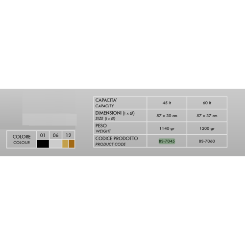 Amphibious Borsone Voyager Light Evo 60 L | (Scegli Colore)