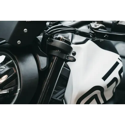 Motoism Gabelklemme Typ Vier mit Integriertem Blinker | (Größe Auswählen)