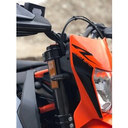Motoism Fork Cover Type One - Clignotant et feu de position pour