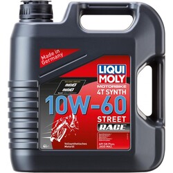 Liqui Moly Motorbike 4T Synth 10W-60 Street Race | 1 Liter or 4 Liters