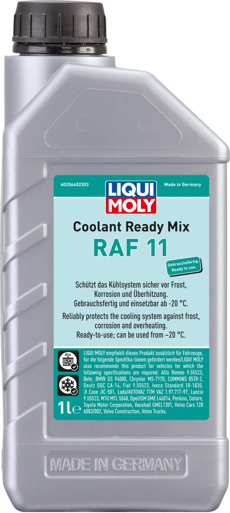 Liqui Moly Coolant Ready Mix Raf 11