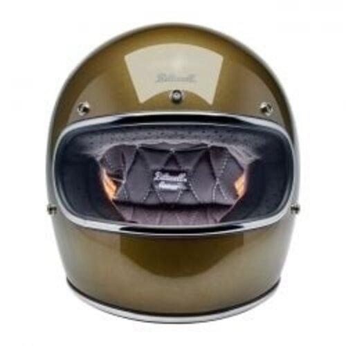 Biltwell Gringo Helmet Ugly Gold Metallic | ECE R22,06