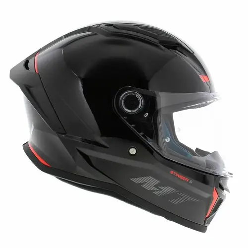 MT Helmets Helm Stinger 2 Solid | Schwarz