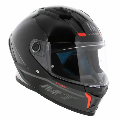 MT Helmets Casque Stinger 2 Solid| Noir