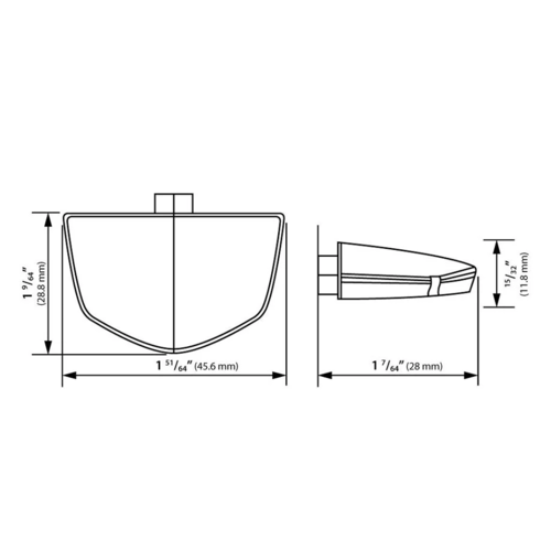 KOSO LED License Plate Light  | Curve