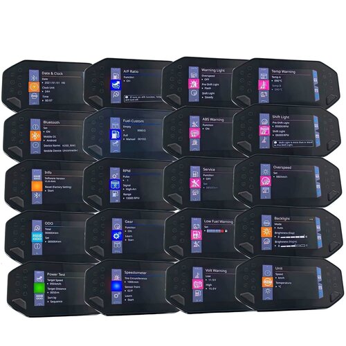 KOSO Medidor Multifunción TFT RX-4 | Todos los Modelos