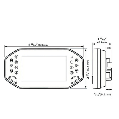 KOSO Medidor Multifunción TFT RX-4 | Todos los Modelos