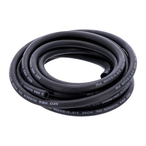 MCS Black Neoprene Fuel/ Oil Line Hose | Choose Size