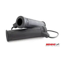 KOSO Puños Calefactables de 5 Niveles con Interruptor Externo