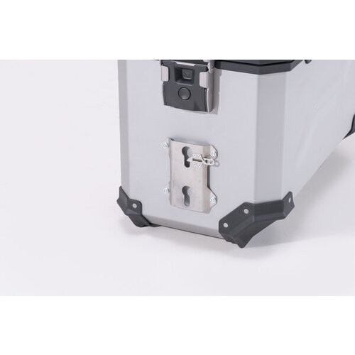 SW-Motech Set Di 2 Bottiglie Trax Per Supporto Accessori Trax |Argento | Inkl | 2 Bottiglie Da 0,6 Litri