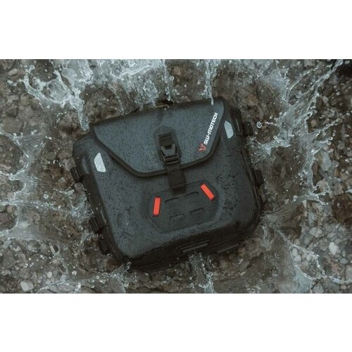 SW-Motech SysBag Wp Con Placa Adaptadora Izquierda 12-16L | Para Portaequipajes Laterales | Elige Talla