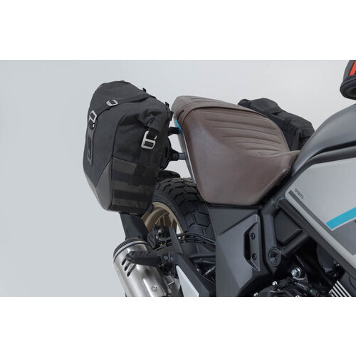 SW-Motech Sistema De Bolsas Laterales Legend Gear LC | Edición Negra | Moto Guzzi