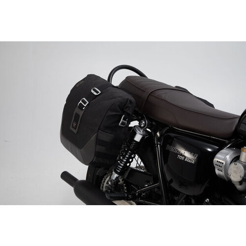 SW-Motech Legend Gear Side Bag System LC | Black/Brown | Triumph