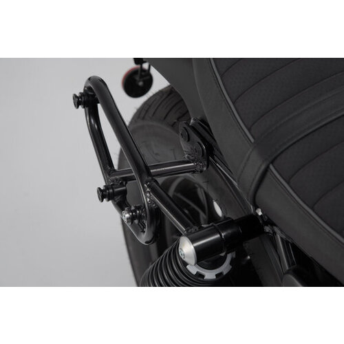 SW-Motech Système De Sacoches Latérales Legend Gear LC | Noir/Marron | Moto Guzzi