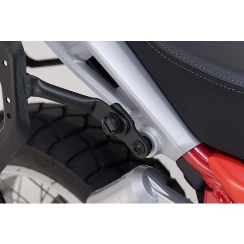 SW-Motech Portapacchi Laterale Pro | Nero | Moto Guzzi