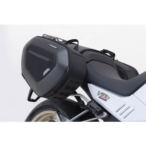 SW-Motech Pro Blaze Satteltaschen-Set | Schwarz | Moto Guzzi V100 Mandello/S, Stelvio