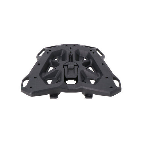SW-Motech Adapterplatte Für Street-Rack | Schwarz | Für Dämmerungsmontage