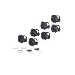 SW-Motech Trax Lock Set 7 Matching Locks, 2 Keys | Simultaneous Locking